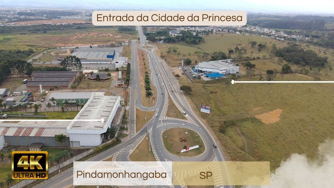 Entrada da Cidade da Princesa - Pindamonhangaba/SP