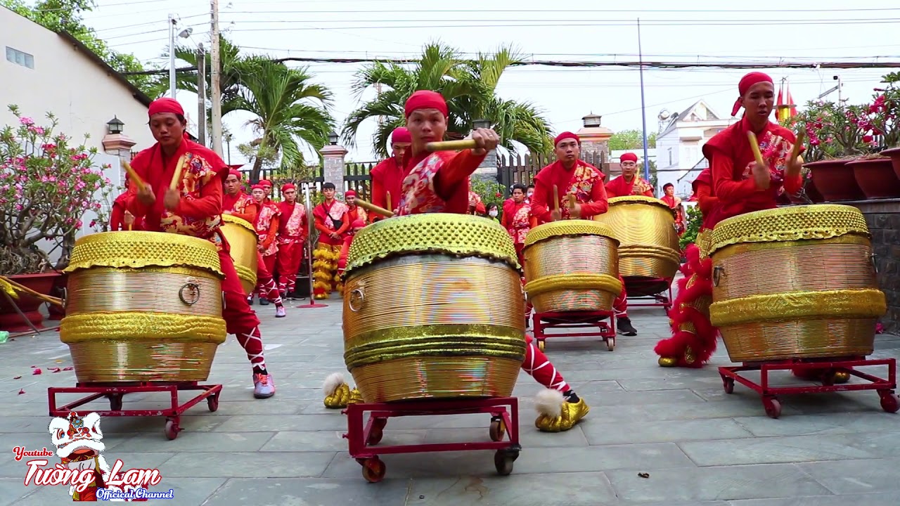 Trống Hội Mừng Xuân đoàn LSR Nhơn Nghĩa Đường du xuân Bình Dương Tết Canh Tý 2020