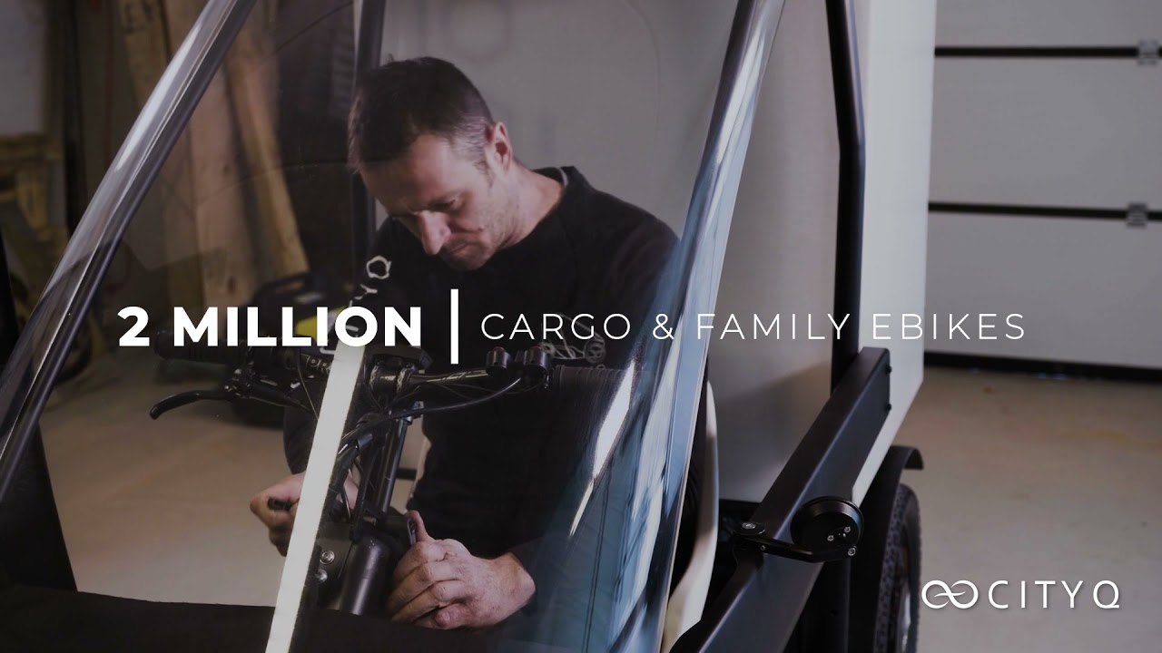 CityQ AS Campaign - new type of weather protected ebike for both families