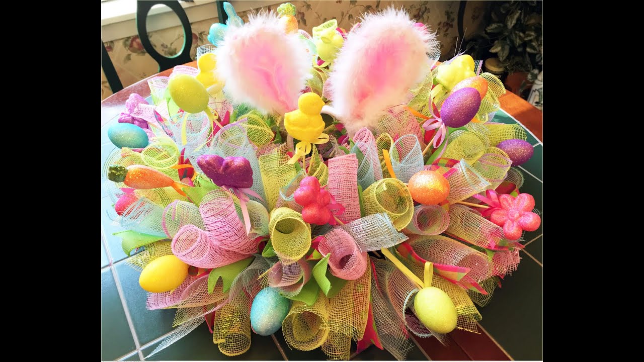 How to make an Easter Centerpiece Tutorial