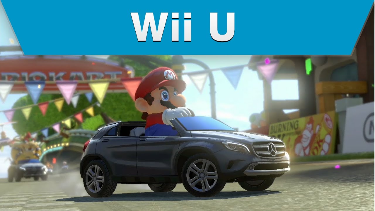 Wii U - Mario Kart 8 Mercedes-Benz DLC
