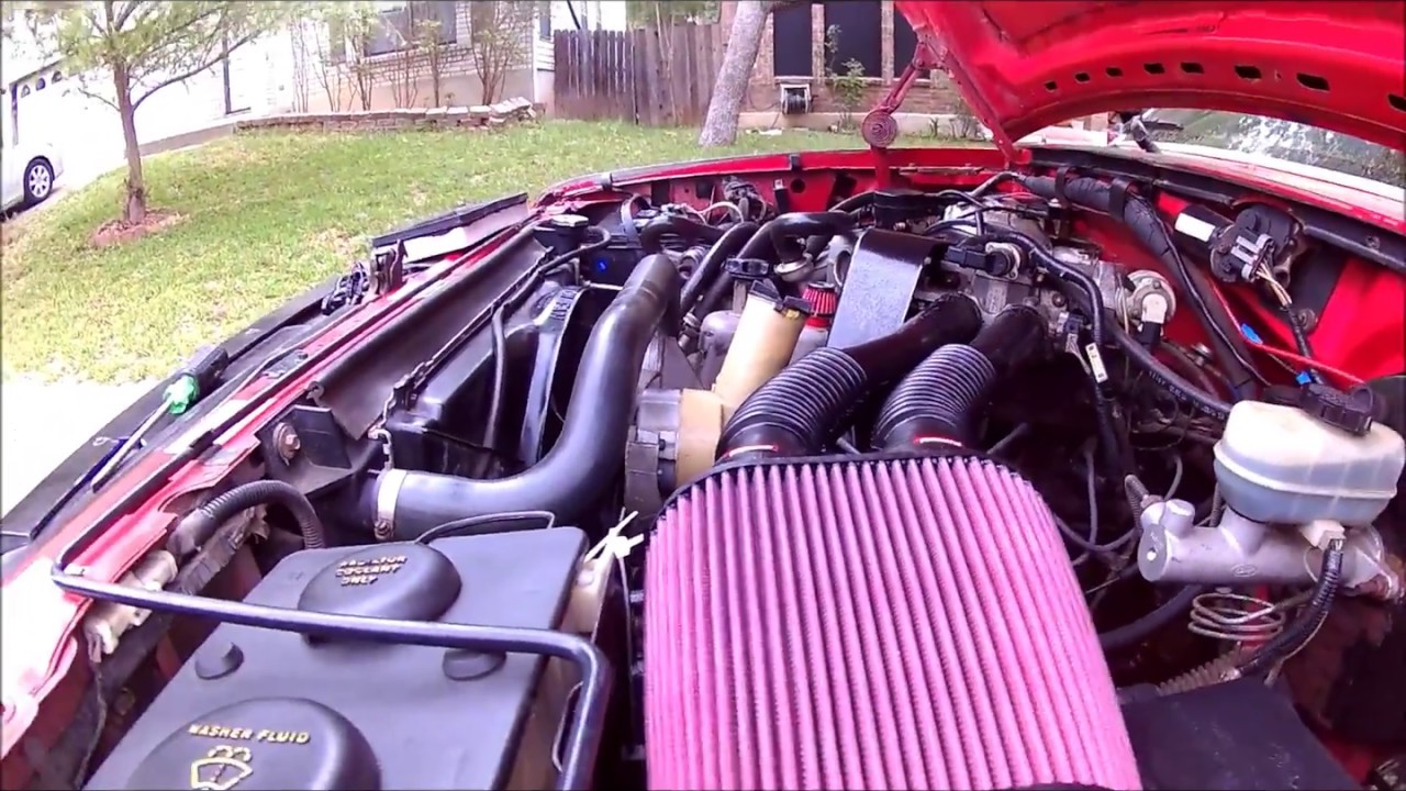 4.9 300 Inline 6 Cold Air Intake Install. OBS Ford F150