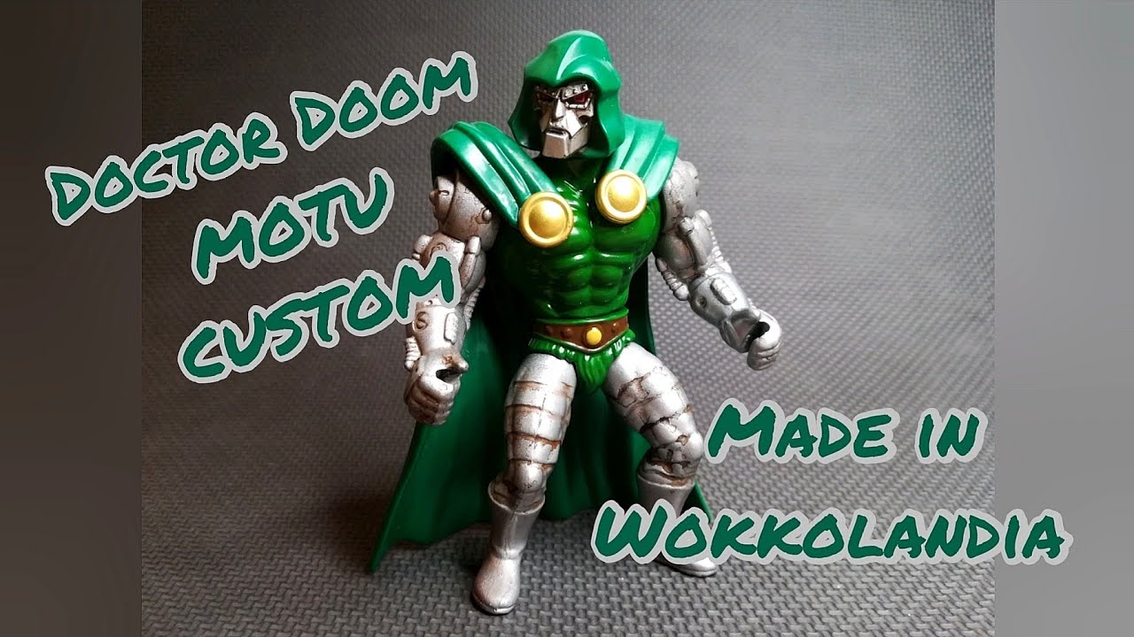 He-Man and the master of the Universe Marvel Doctor Doom Custom 16