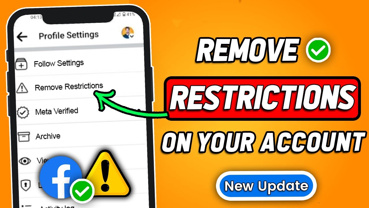 How to Remove Account Restriction on Facebook (New Method)