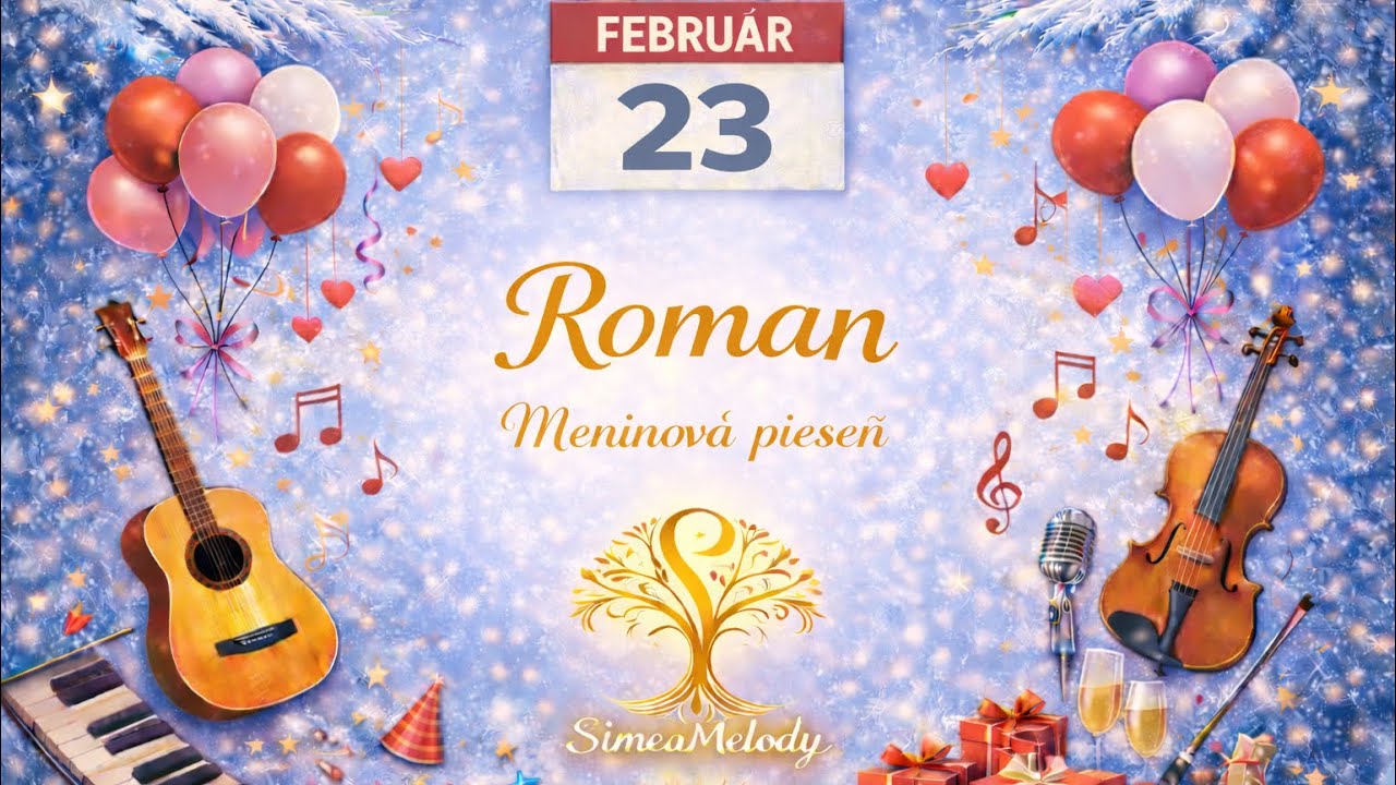 Roman | Meniny | Simeamelody