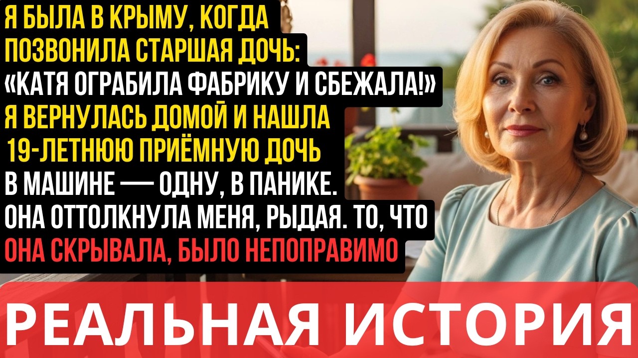 Приемная дочь обокрала меня и исчезла! Но когда я ее нашла, то обнаружила непоправимое...