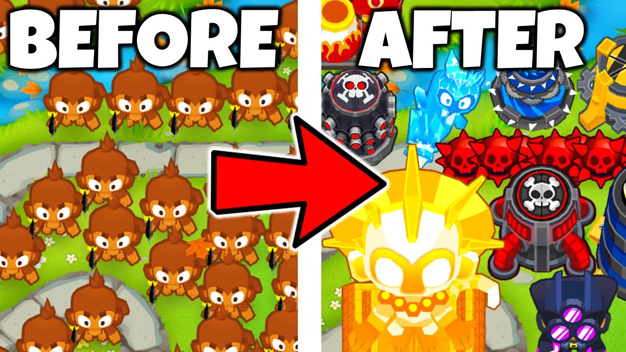 I Randomized 50 TOWERS... How LONG Can We Last? (Bloons TD 6 Mod)