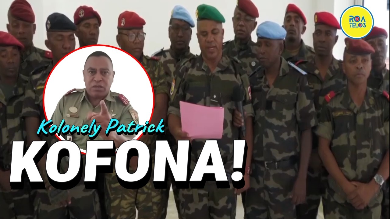 NAMALY AN'NY KOLONELY PATRICK NY COSOFAM (Corps des sous officiers des forces armées)
