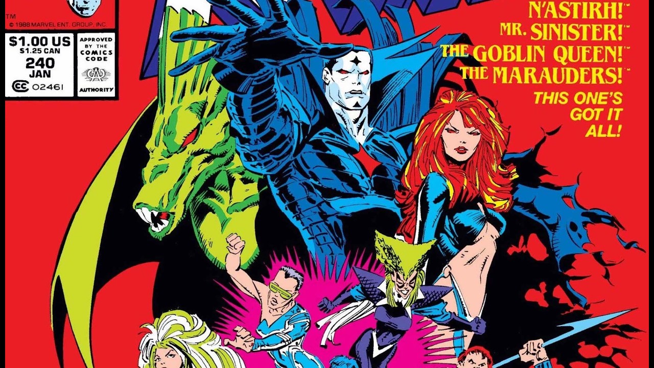 Ад! Люди Икс против Мародёров: реванш! Uncanny X-Men #240, Марк Сильвестри и Крис Клэрмонт!