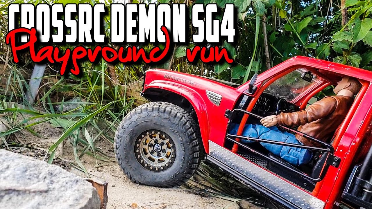 CrossRC Demon SG4 - #1 Playground Run