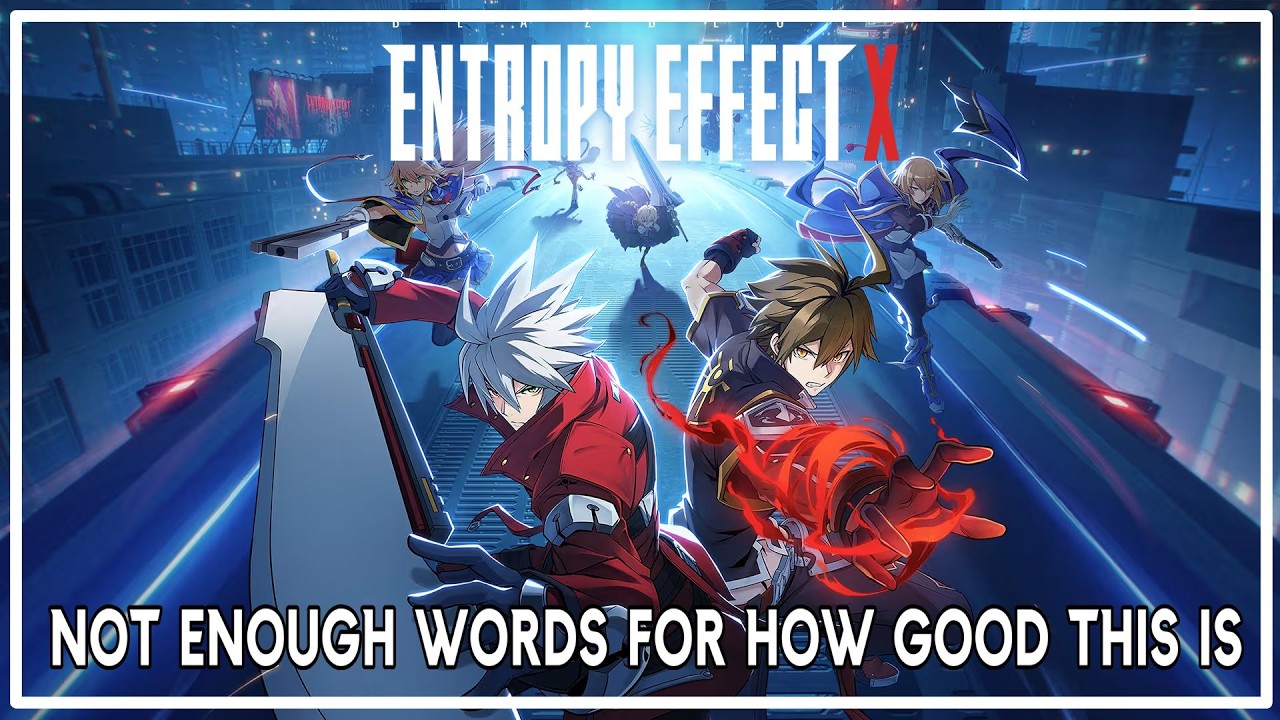This Action Platforming Fighting game Roguelike is SO GOOD! Blazblue Entropy Effect X