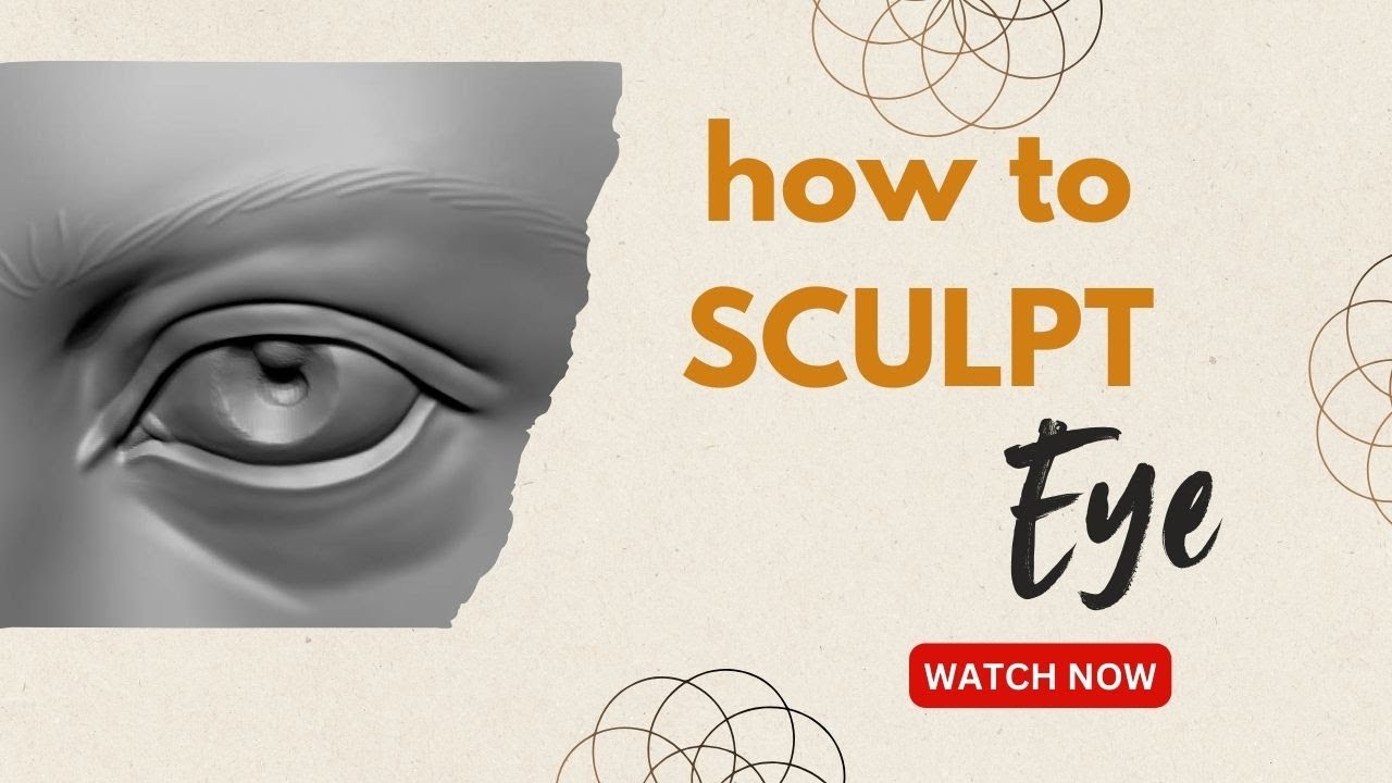 👉 Sculpting a Realistic Eye in ZBrush | Beginner’s Step-by-Step Tutorial