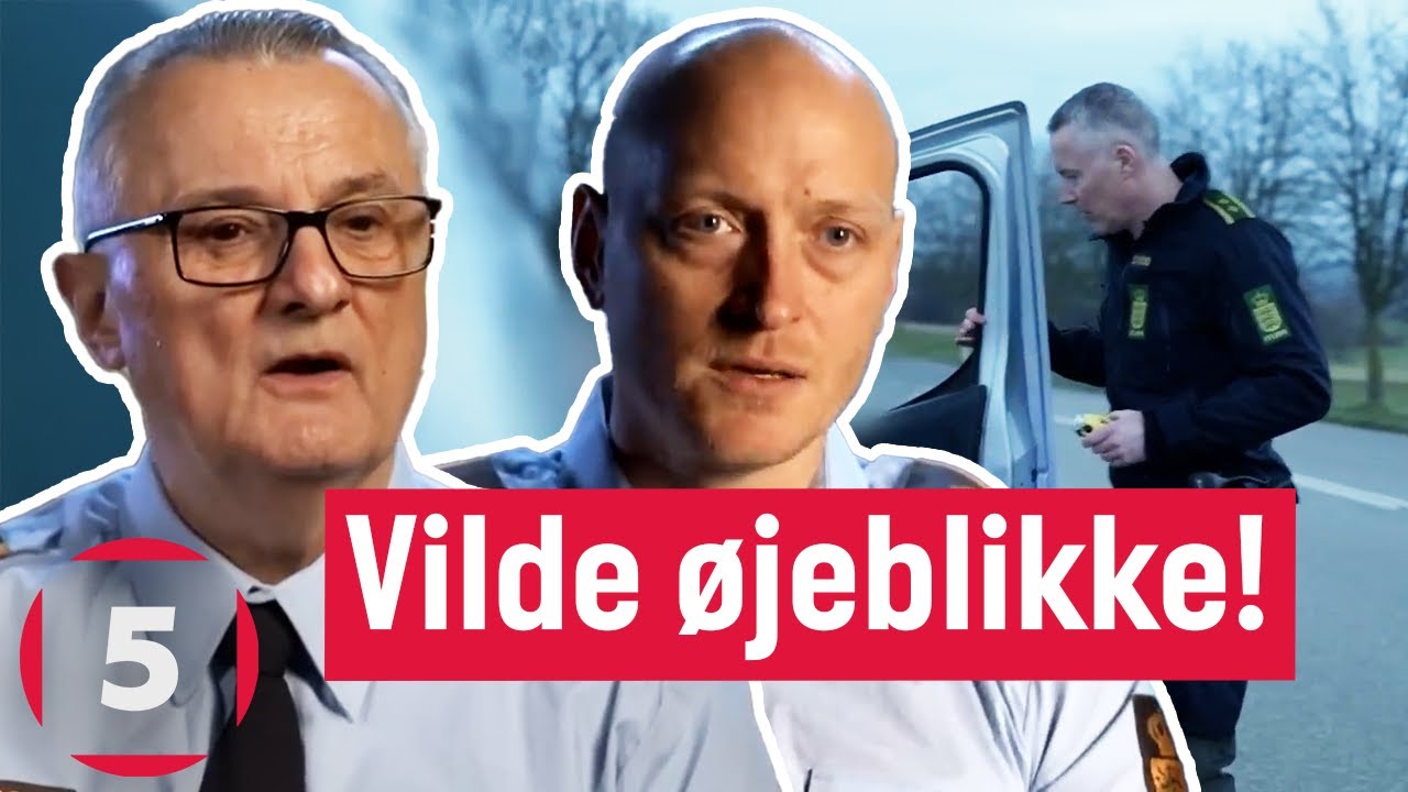 Spritbilist, bandestop og kæmpe bøde – politiets vildeste øjeblikke! | Politijagt | Kanal 5 Danmark