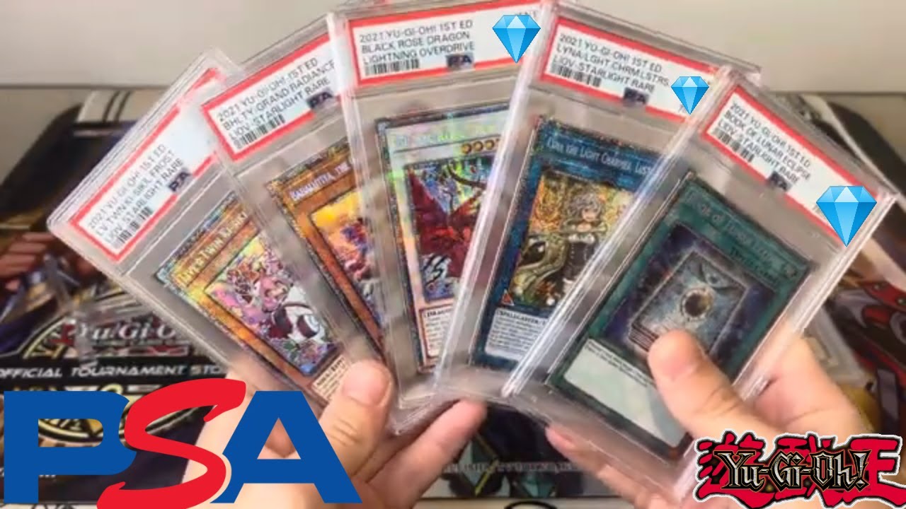A perfect 10 card PSA Return | Starlight Rares 💎 | Black Rose Dragon & Stardust