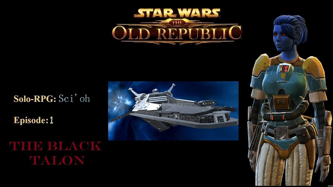 SWTOR Solo RP: Sci'oh (No commentary) Ep. 1