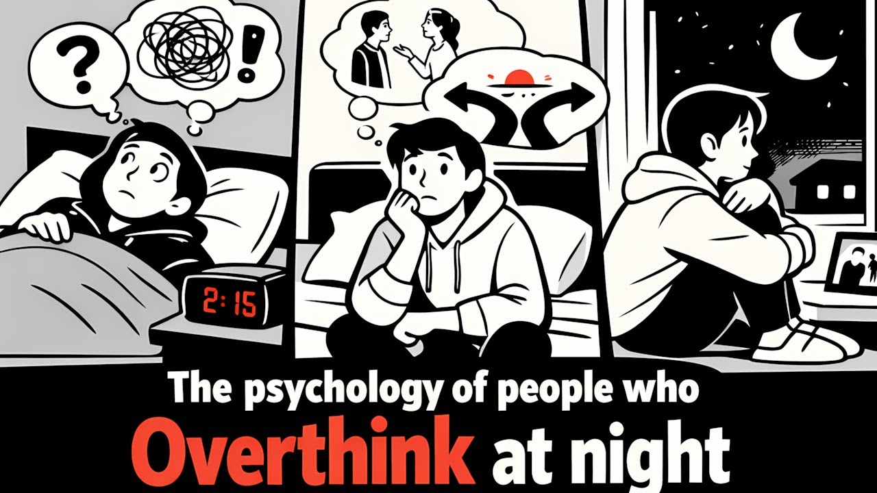 PSYCHOLOGY OF PEOPLE WHO OVERTHINK AT NIGHT