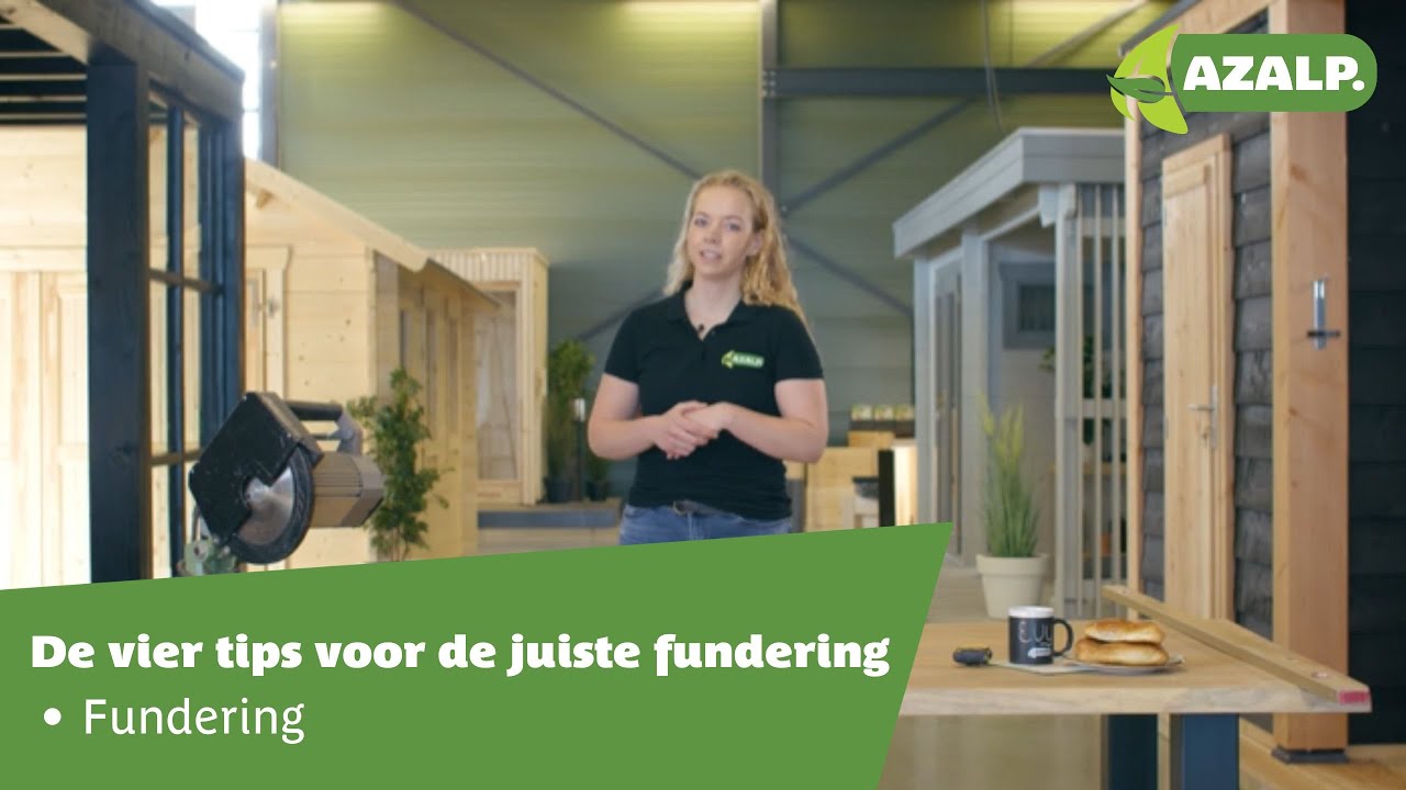De vier tips voor de fundering van je tuinhuis