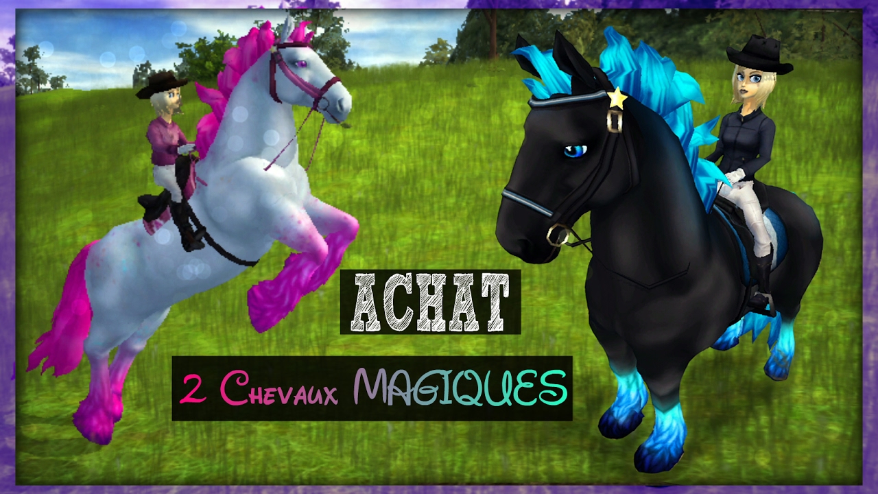 [SSO] - Achat de 2 CHEVAUX MAGIQUES IAvec mon copain 💘I