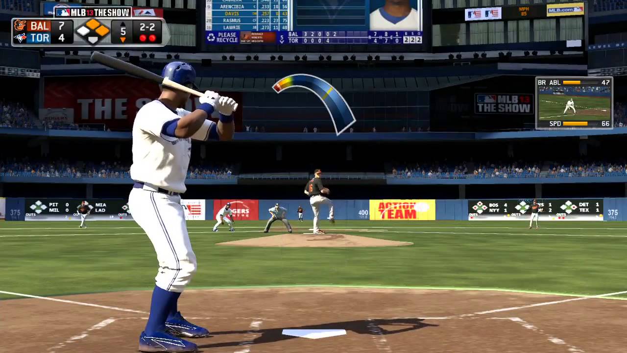 MLB 13 The Show: Baltimore Orioles vs. Toronto Blue Jays (FULL GAME HD)