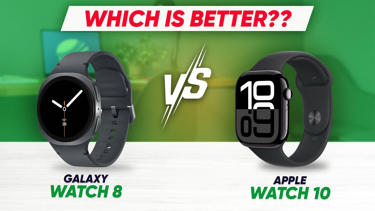 Galaxy Watch 8 vs Apple Watch Series 10 &ndash; Which Smartwatch Wins 2025?