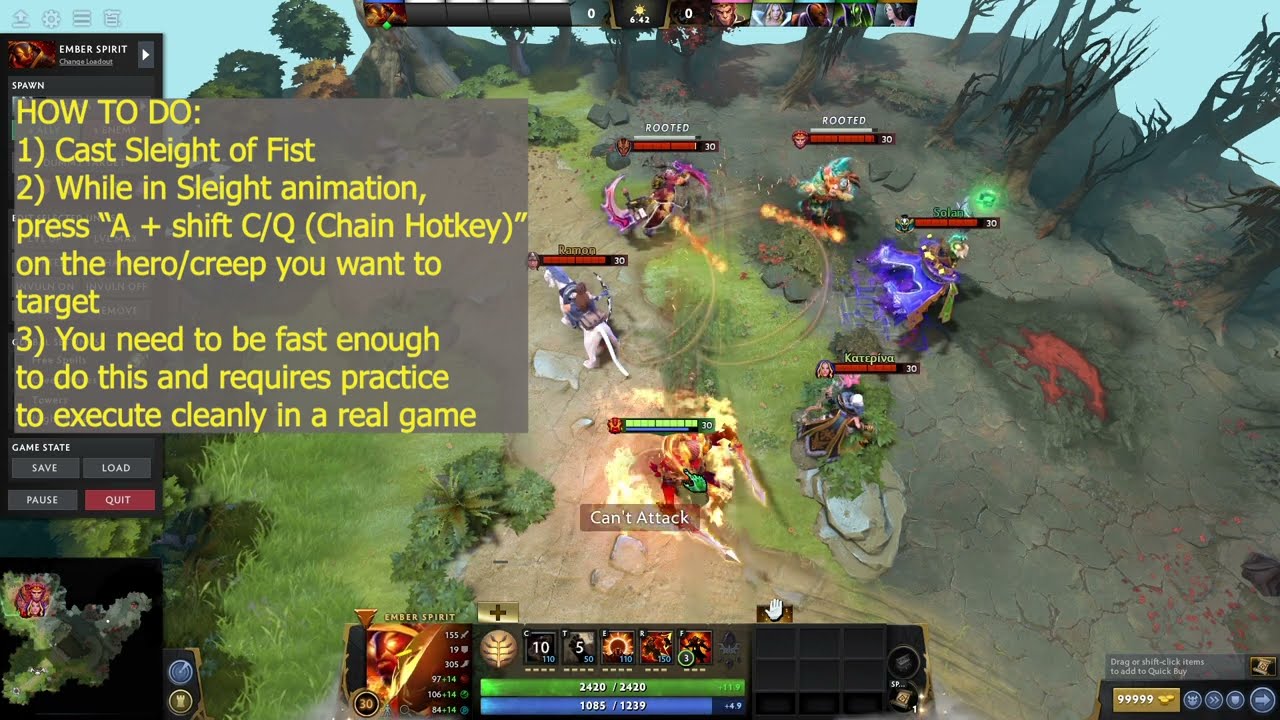 how to execute Perfect Ember Sleight-Chain combo on Chosen Target