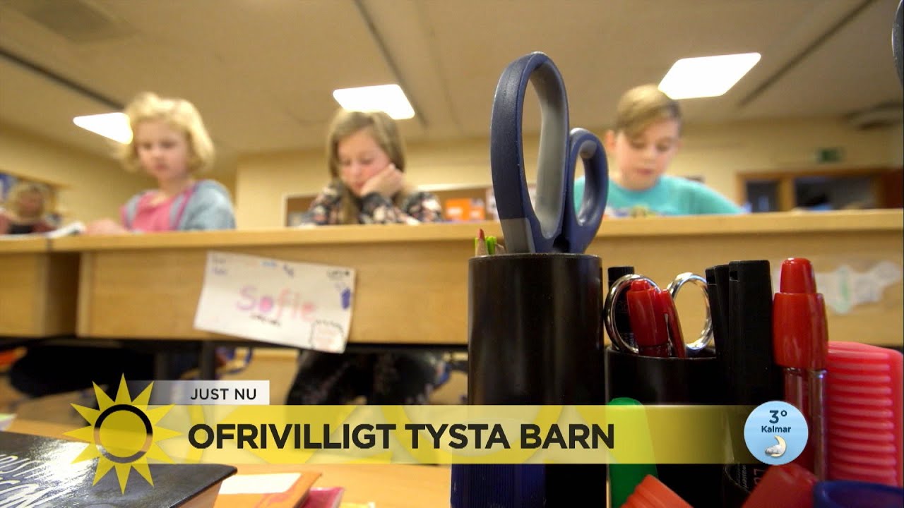 Därför är vissa barn ofrivilligt tysta - Nyhetsmorgon (TV4)