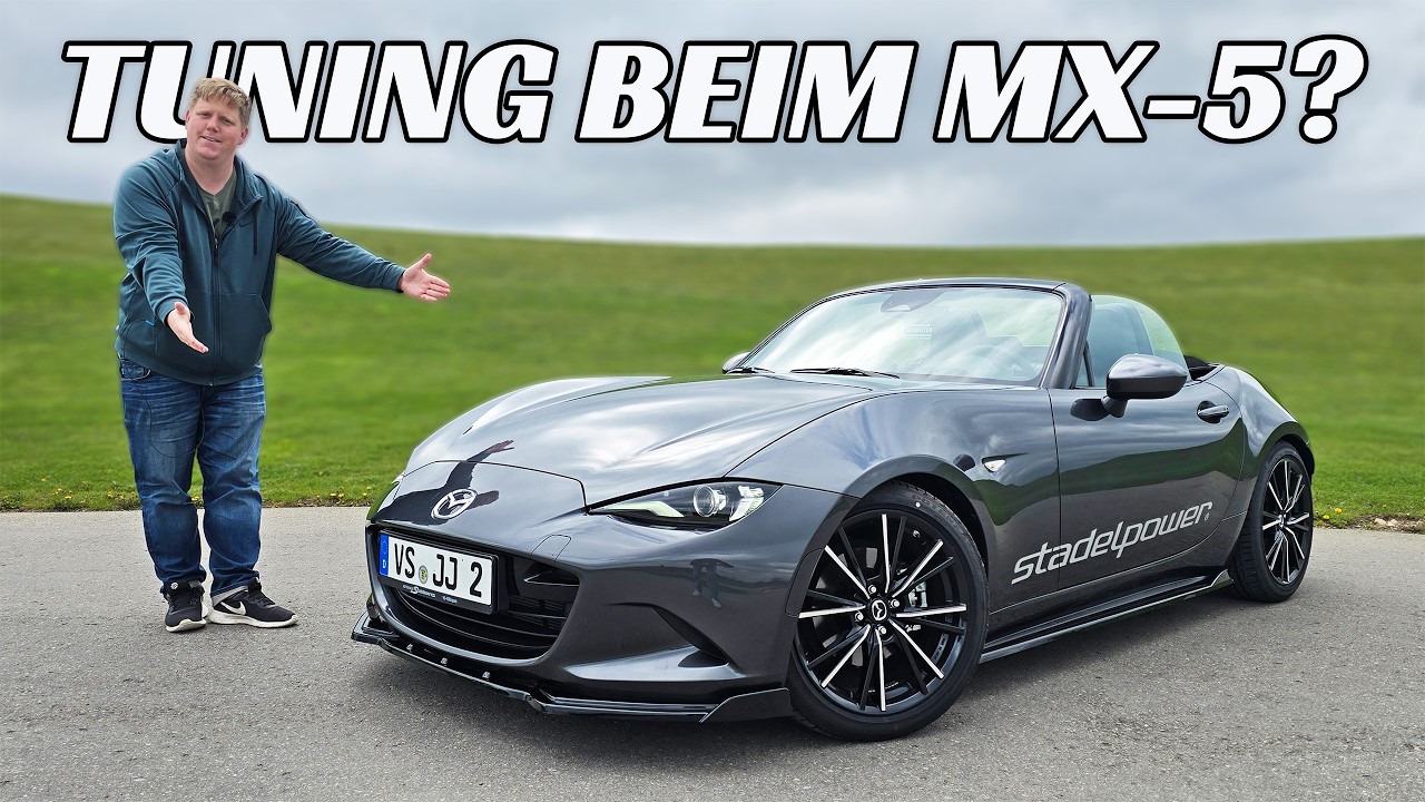 Mazda MX-5 Stadelpower: Das braucht dein MX-5?!