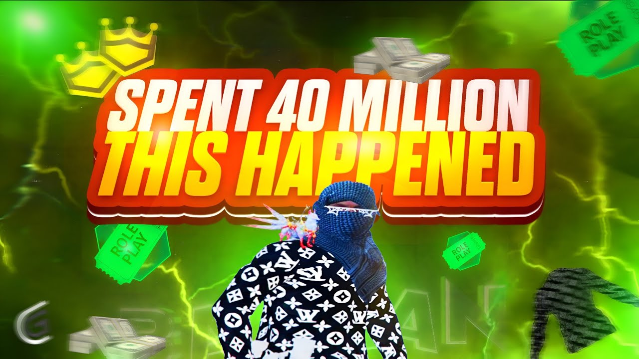 I SPENT $40 MILLION ON GRAND TICKETS IN GRAND ROLEPLAY