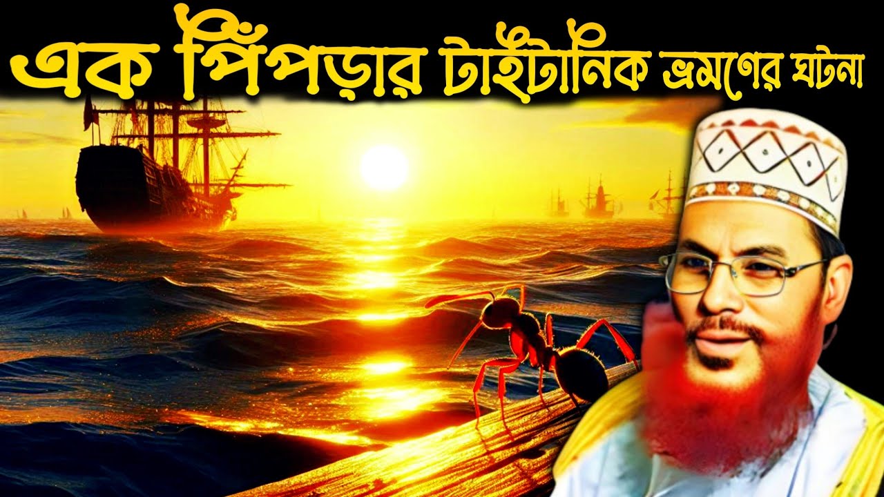 এক পিঁপড়ার টাইটানিক ভ্রমণের ঘটনা | দেলোয়ার হোসেন সাঈদী নতুন ওয়াজ ২০২৫