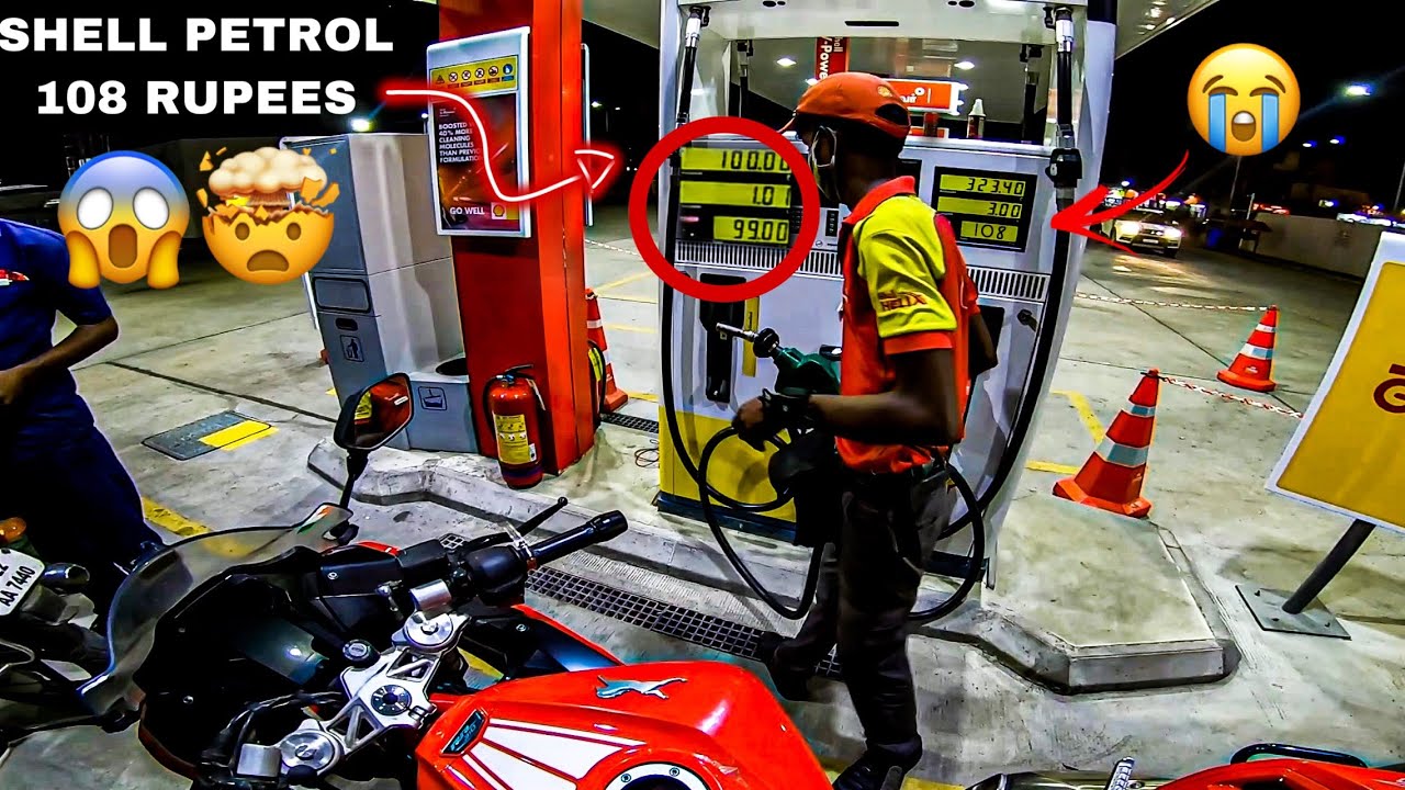 ₹108 PETROL in SHELL 😱 || COMPARING HP and SHELL Petrol 😳 || with BILL  PROOF 🔥🤯