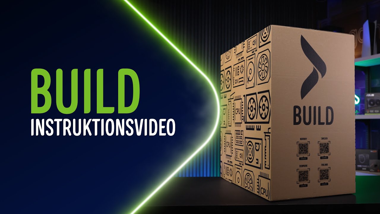 Elgiganten Build Instruktionsvideo -  Hur du bygger din dator!