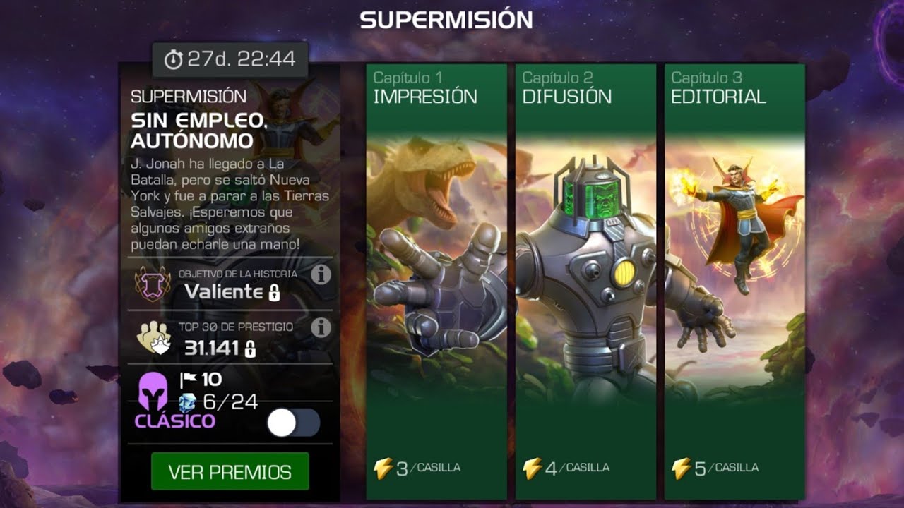 SUPERMISION MENSUAL - SIN EMPLEO AUTONOMO - DIFICULTAD CLASICA - MCOC