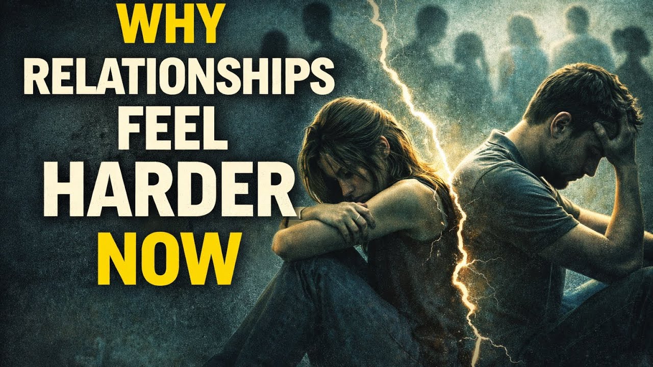 Why Relationships Feel Harder Now ?