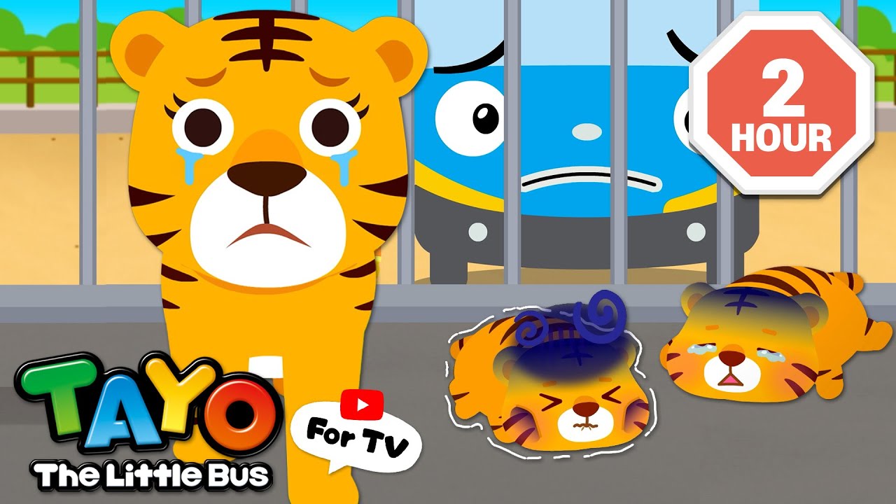 Save the Baby Tigers!🐱 | Tayo Animal Rescue Team | Animal Friends Compilation | Tayo the Little Bus