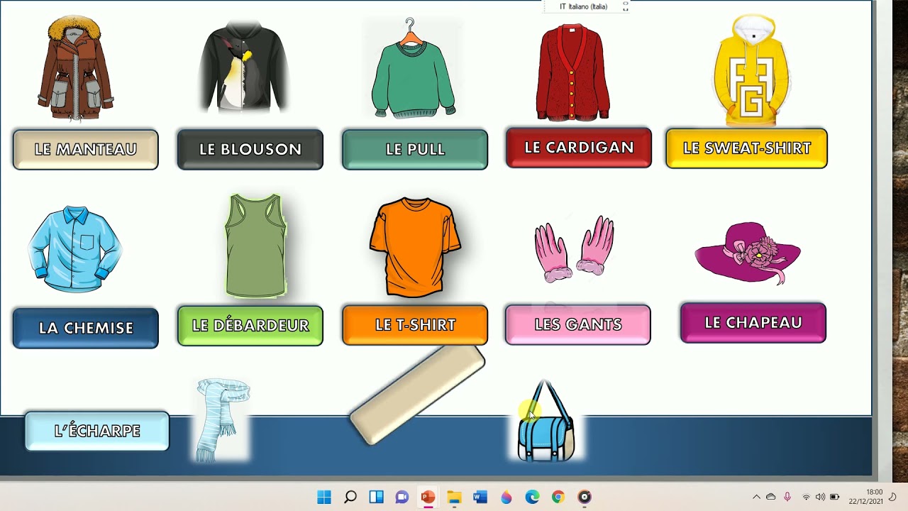 les vêtements 1
