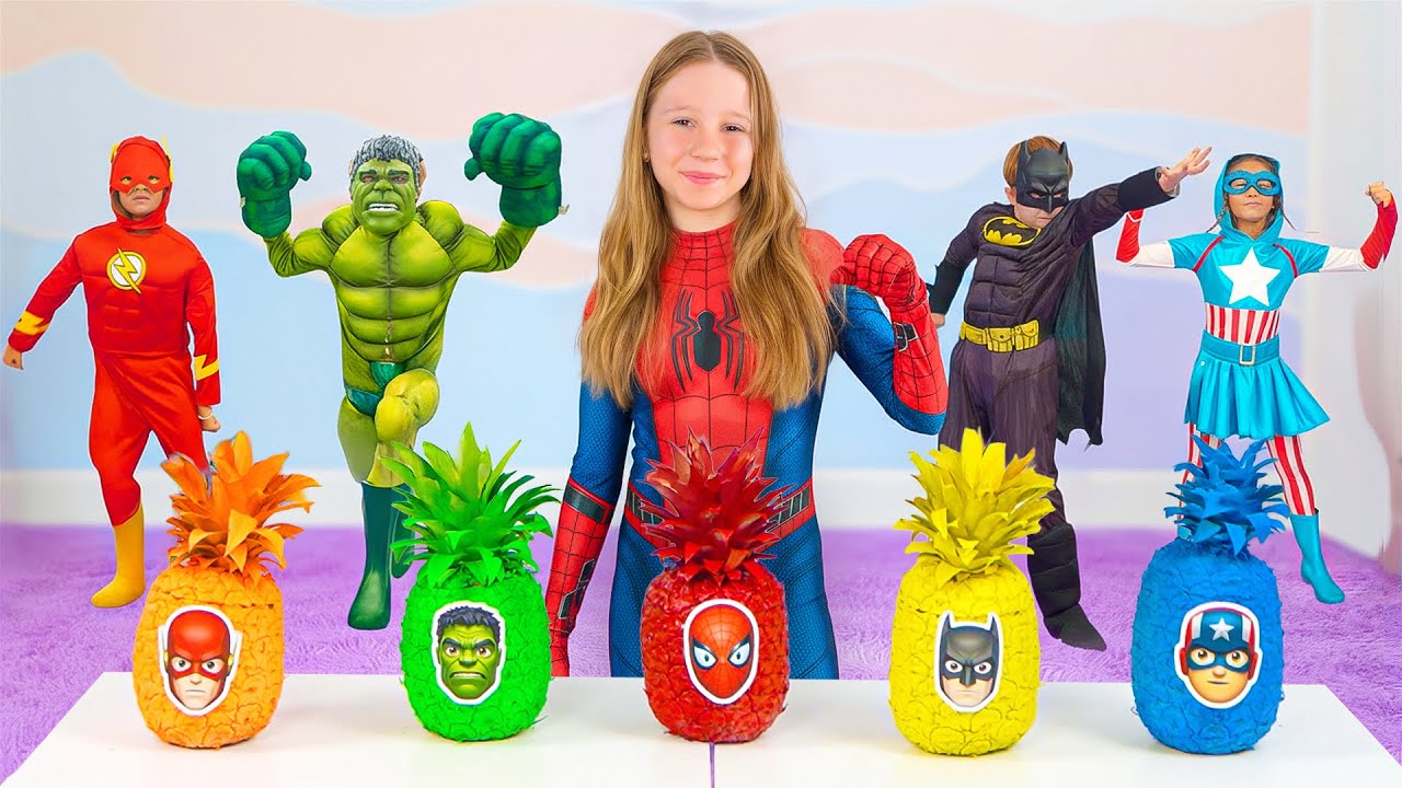 Nastya the Superhero Helper Saves the Day