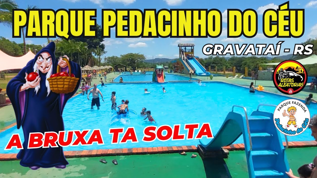 CENTRO DE LAZER PEDACINHO DO CÉU GRAVATAÍ RS - PARQUE AQUÁTICO E PASSEIOS ESCOLARES