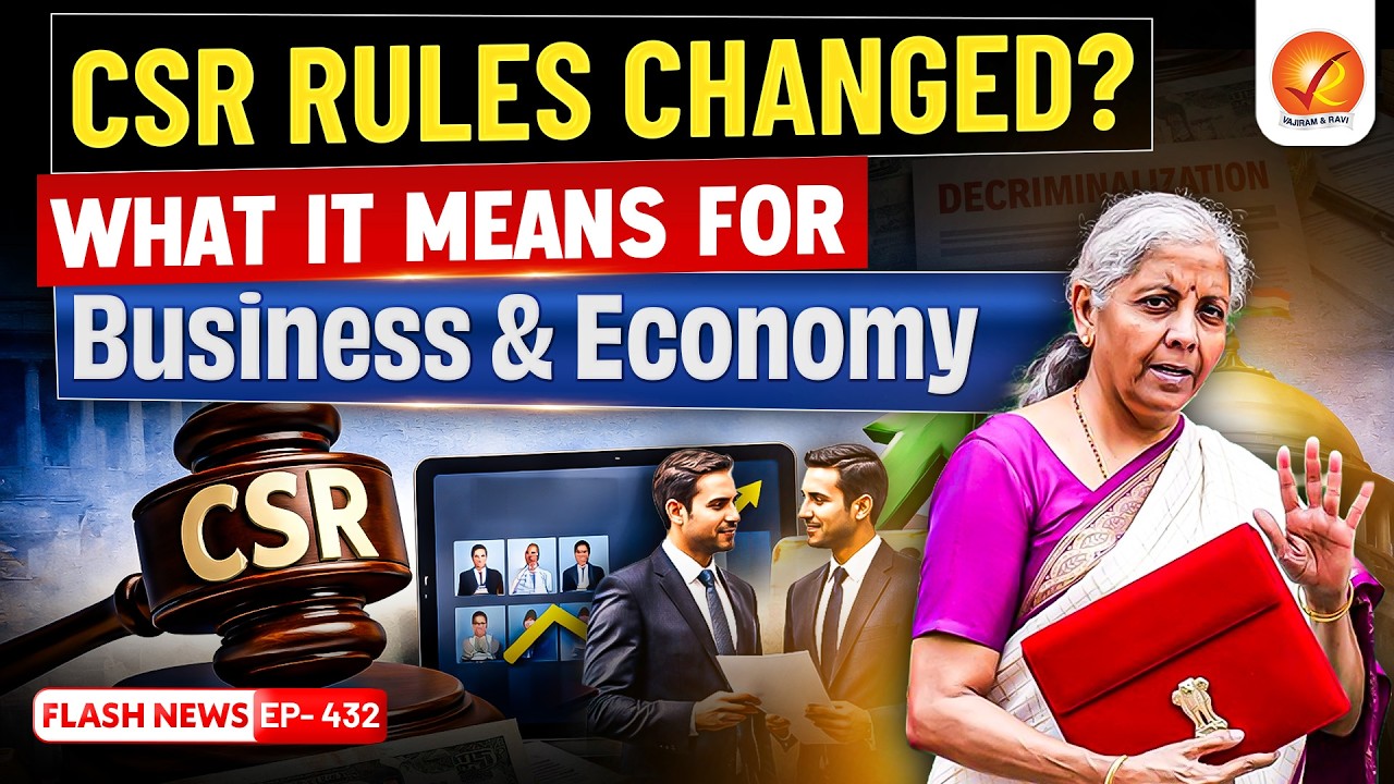 Corporate Laws Amendment Bill 2026 🚨 Big Changes Explained | Vajiram and Ravi
