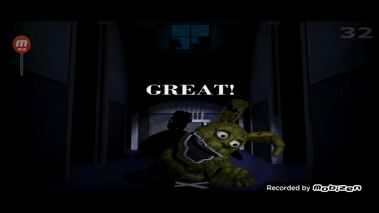 Jogando FNaF 4 🙂👍 ( quase morri de susto kkkk )