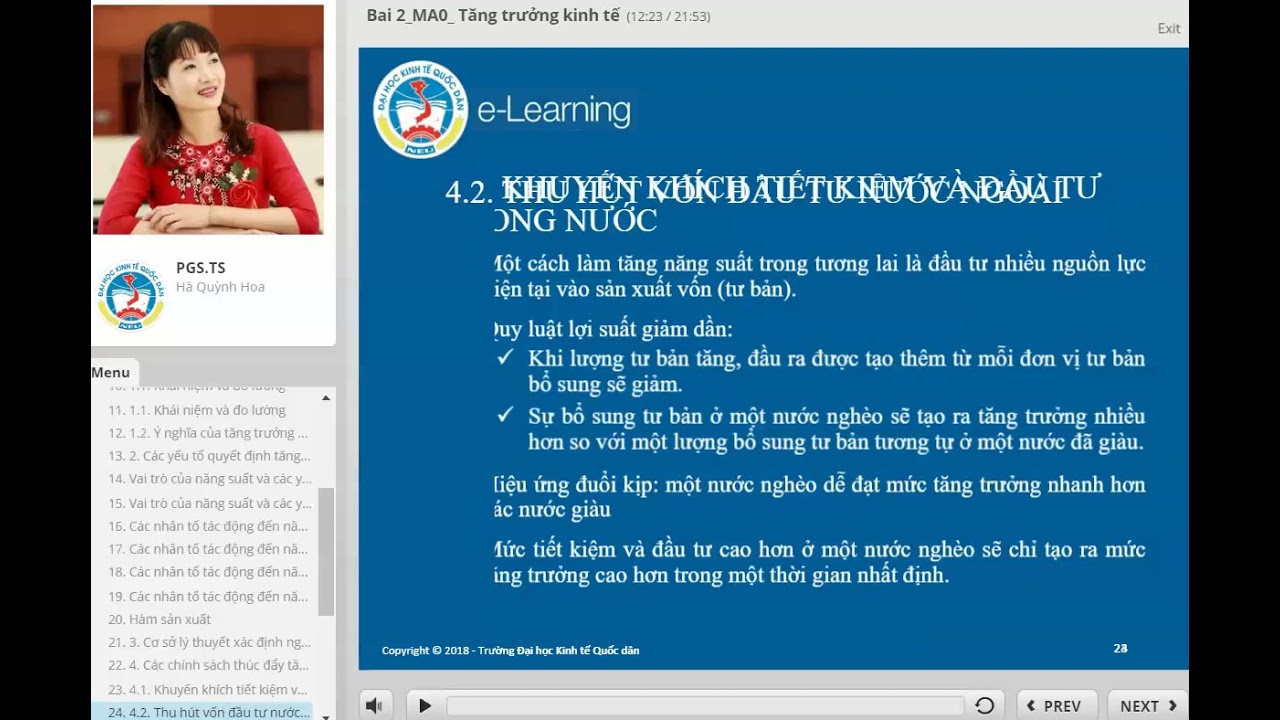 KTVM - Bài 2 - Tăng trưởng kinh tế