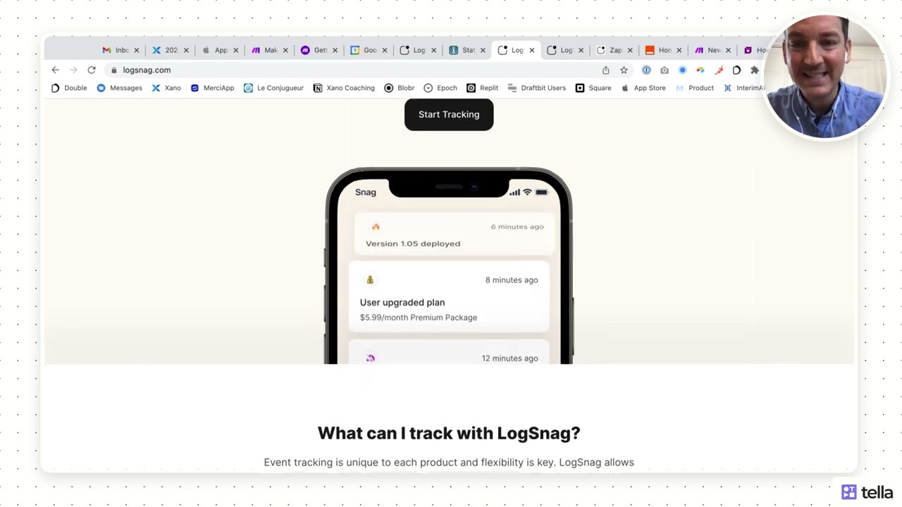 Démo de LogSnag