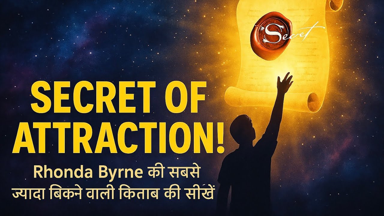 The Secret Book Summary in Hindi | सोचो, महसूस करो, पाओ | Law of Attraction Explained