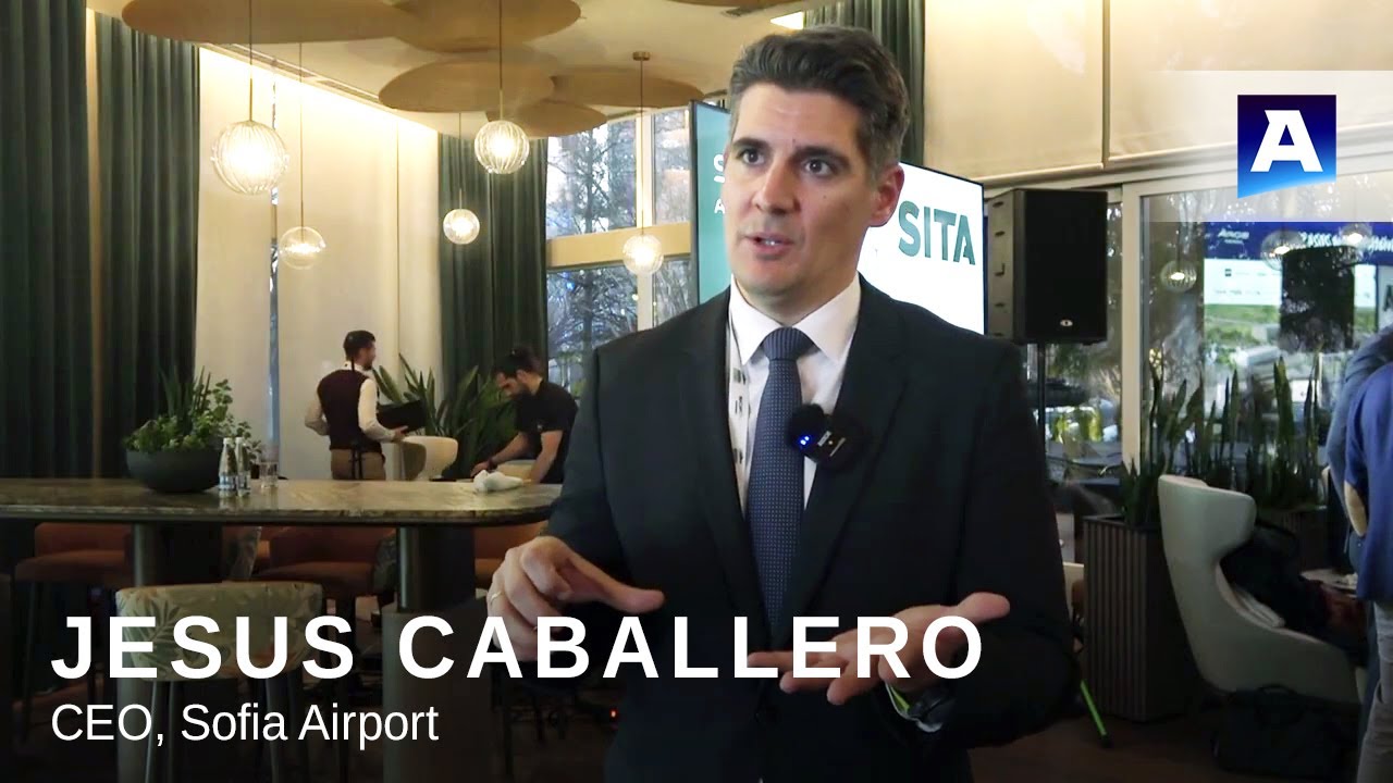 AVIOINTERVIEW: Jesus Caballero Pinto, CEO Sofia Airport at Aviation-Event Sofia 2024