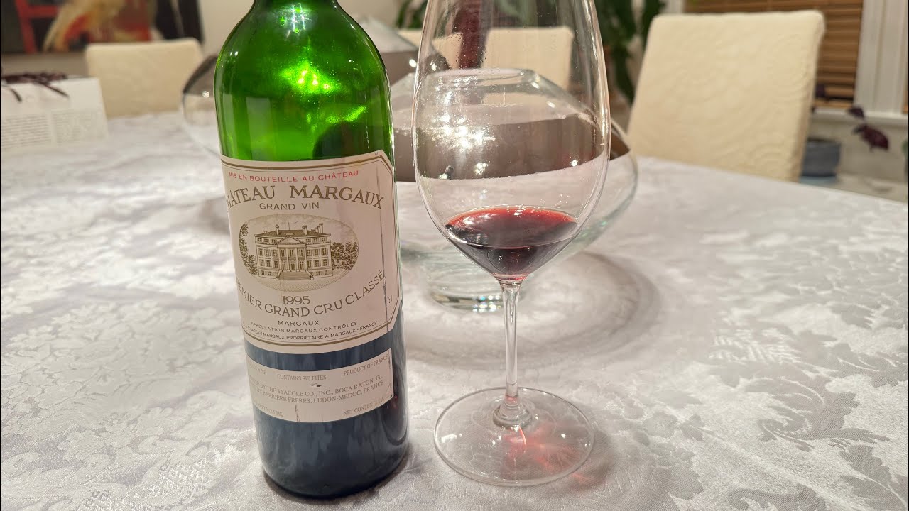 Chateau Margaux 1995 Bordeaux Trophy Wine Review (1st Growth)