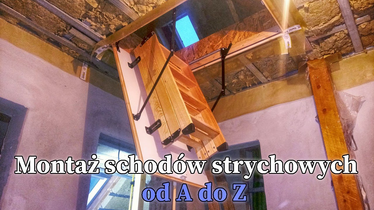Schody strychowe od A do Z. #vlogbudowlany