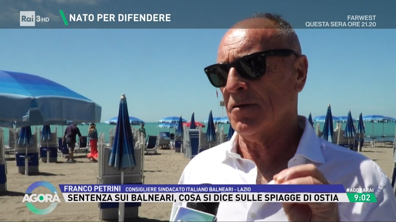 Ostia: bagnanti e balneari - Agorà 06/05/2024