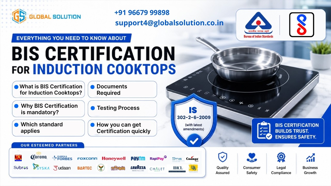 How to Get BIS Registration for Induction Cooktop in India? Step-by-Step Guide