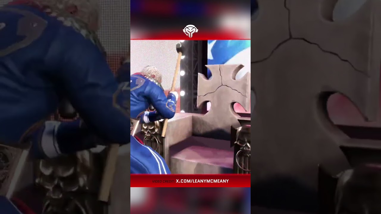 Скрытое пасхальное яйцо в WWE 2K25 &mdash; Трон Трипл Эйча