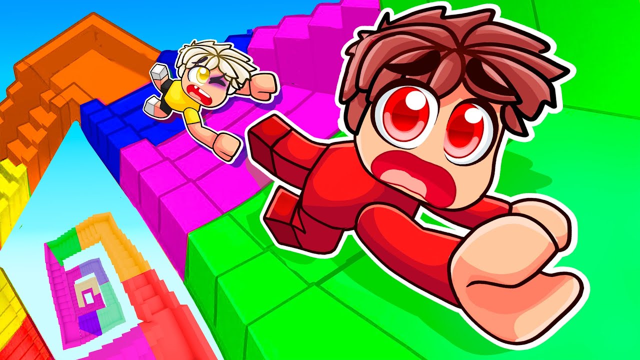 Выжить на РАДУЖНОЙ ЛЕСТНИЦЕ в Roblox!