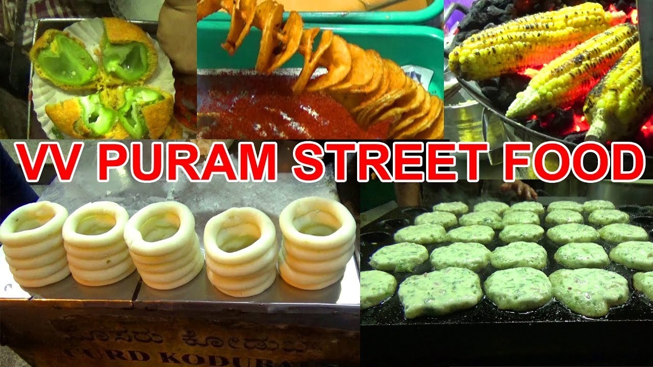 VV Puram Street Food Collection | Bengaluru Street Food | Indian Street Food Collection 2018